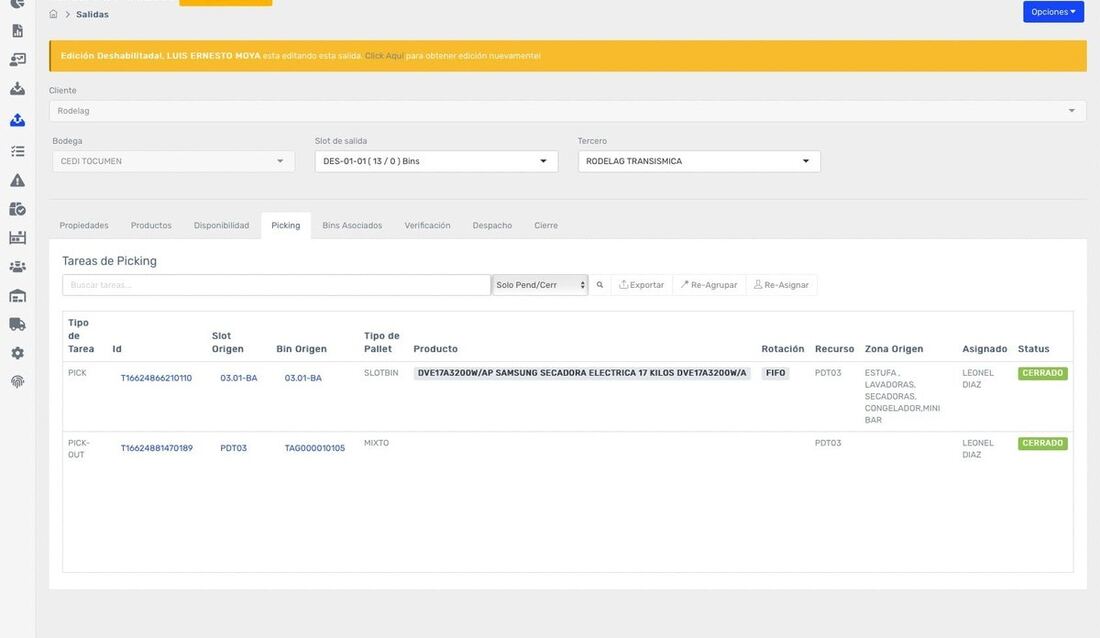 Pedidos y envíos en Komodin